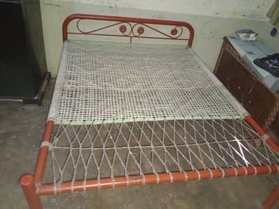heavey duty beautiful bed iron double