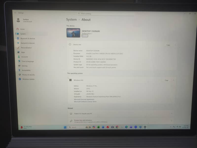 Microsoft surface book 2 2