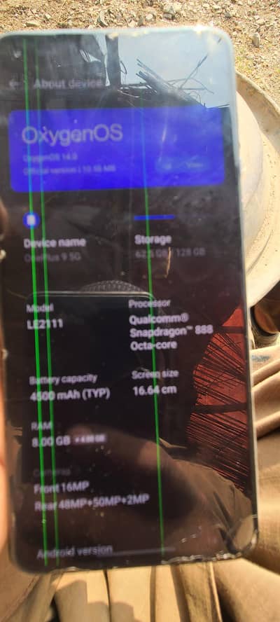 one plus 9 5g ram8+4 128gb