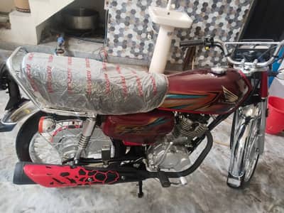 Honda CG 125 Year 2026 Open Letter Bike KM's 7,00 CALL 0301 - 6566692