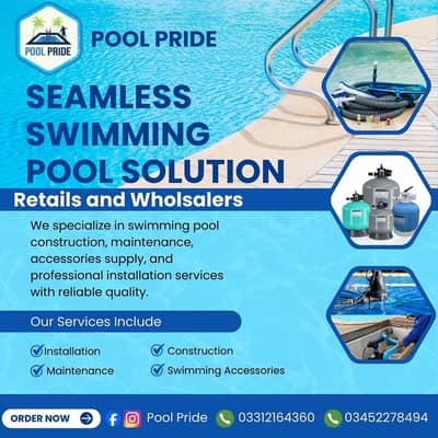 swimming pool construction/Maintenance/pool renovation/installation