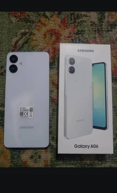 Samsung A06 Blue for Sale 10/10 Condition