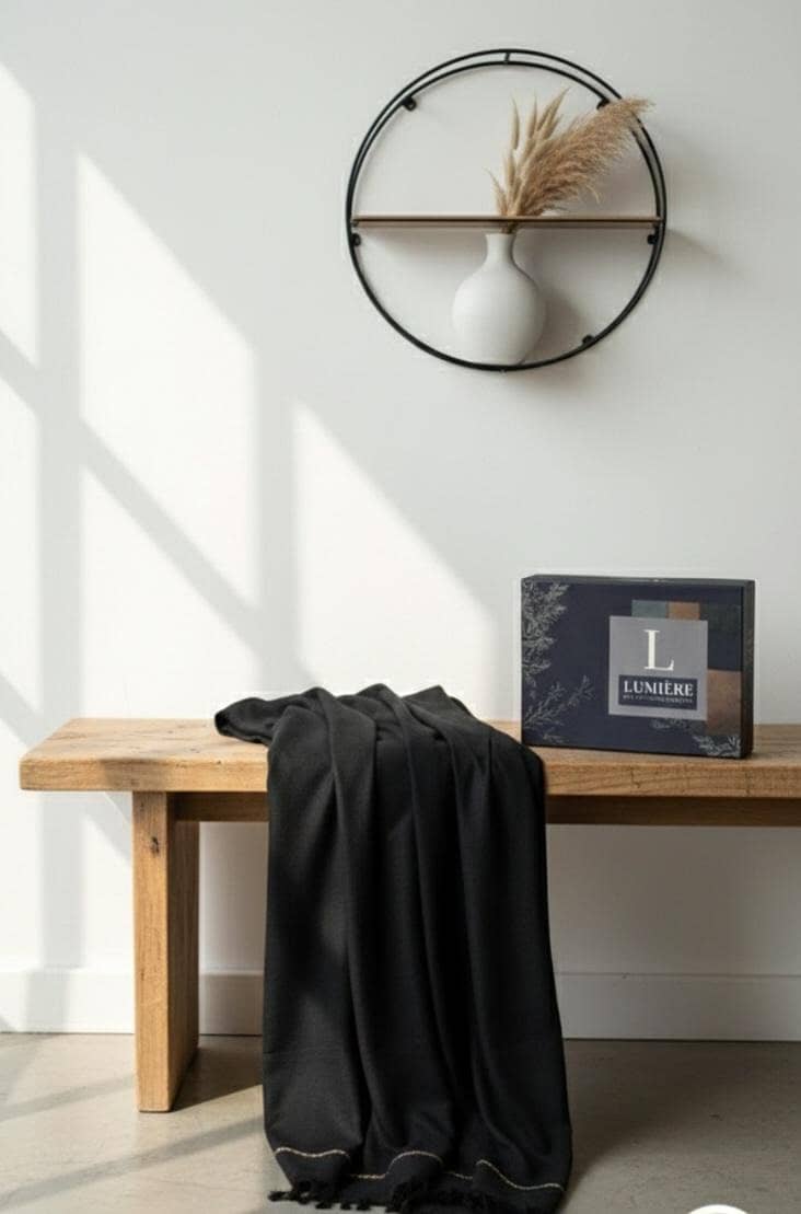 LUMIERE WOOL SHAWL 1