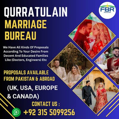 Marriage Bureau Services , Online Rishta Services , Abroad Proposals
