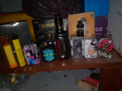 GEEK VAPE, P8, CALIBRUN, OKLA, MAILNAO, HUGE, KOKO PRIME VISION