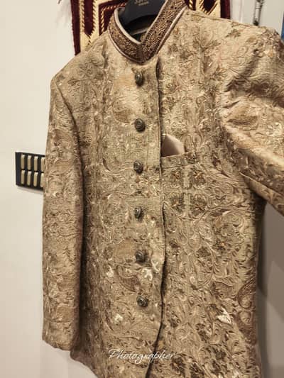 golden Embroidery Prince Coat