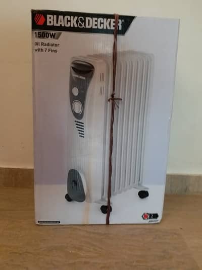 Original Black & Decker Heater - 7 fin Oil Radiator