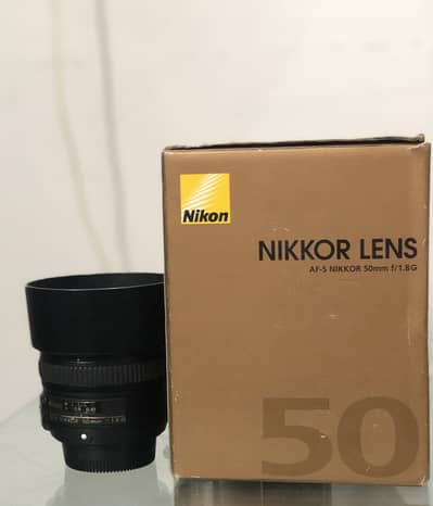 Nikkon 50mm 1.8g lens