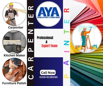 Carpenter (Renovation & handyman Services] (0319/81380/95]