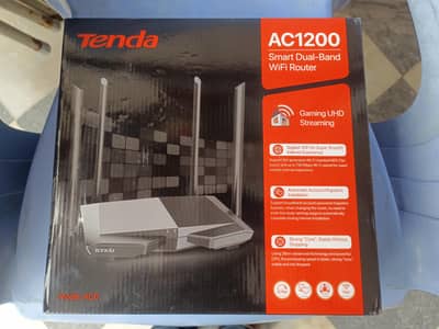 Tenda AC Smart Dual band wifi 5G router BRAND NEW