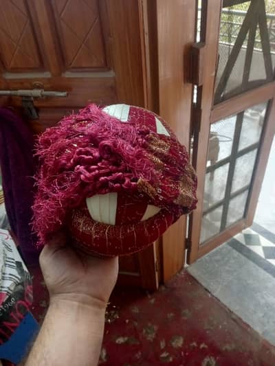 sherwani , qulla and khussa