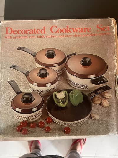 New cook wear nonstick set in cheap price