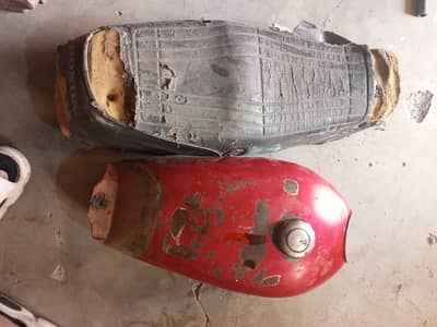 I Want to sold my fuel tank and seat.