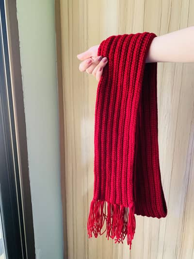 Mikasa Red scarf trendy