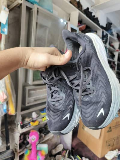 imported used shoes. . . .