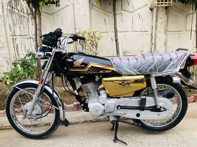 Honda CG 125 2024 Gold Edition | Like New