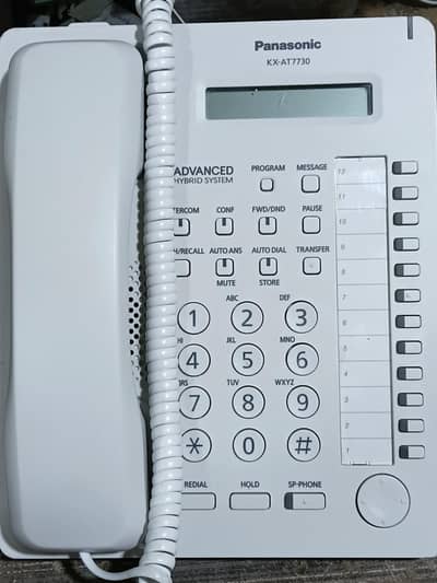 Panasonic telephone new and old model 7730 sets available.