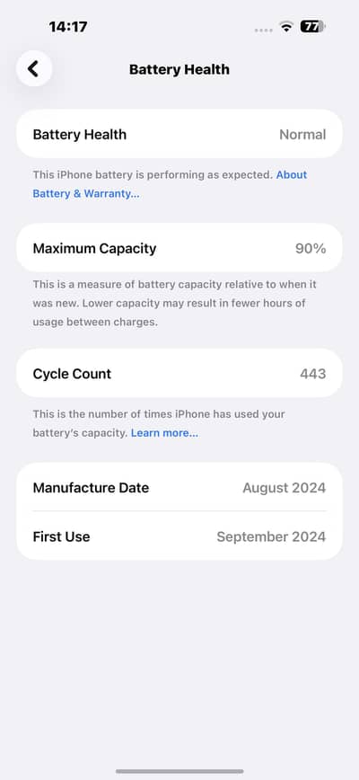 Iphone 16 pro max 256 gb
