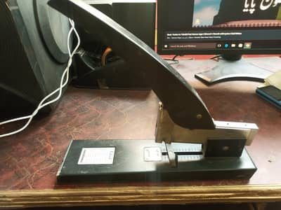 Stapler and punch for sale