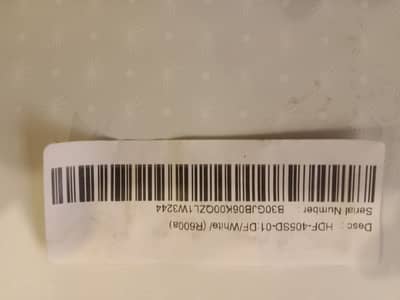 HDF 405 SD White 01 DF R600a