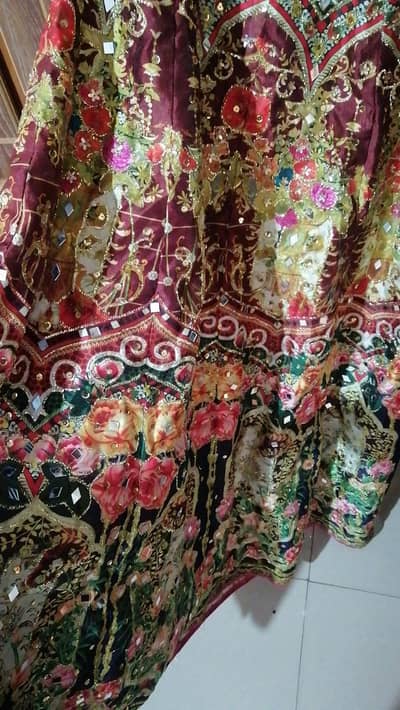 fancy miral work lenga