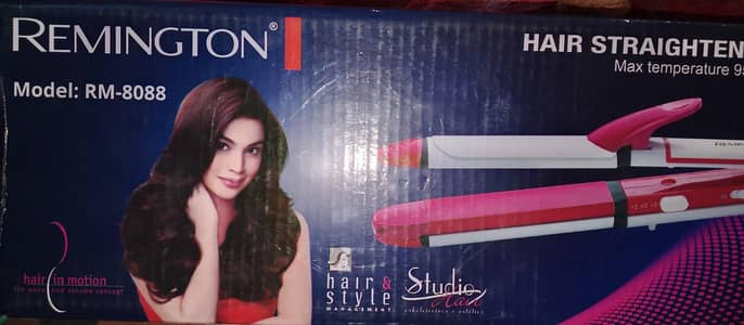 REMINGTON hair straightener 3 in 1