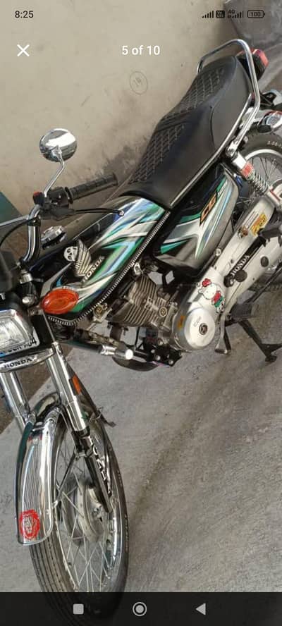 Honda 125 for sale contact no 03408150733