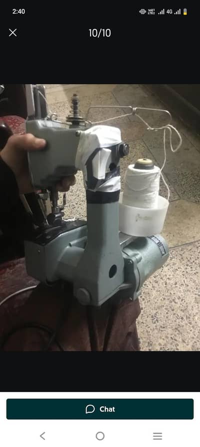 Bag sewing machine