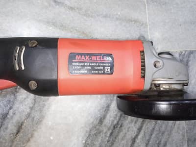 max well AG125E angle grinder for sale