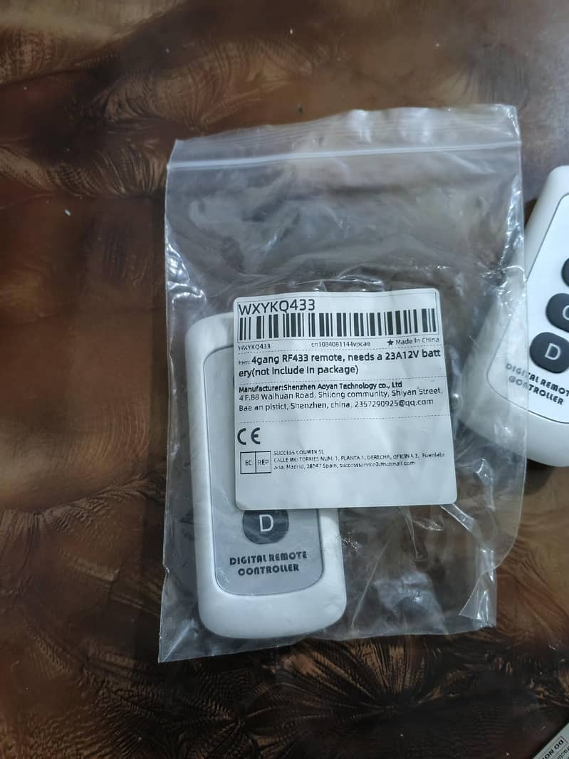 Remote for Electric spark Device 2
