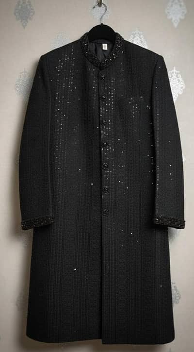 Wedding Sherwani Large Size – Sirf Barat Pe Pehni – Kulla Free