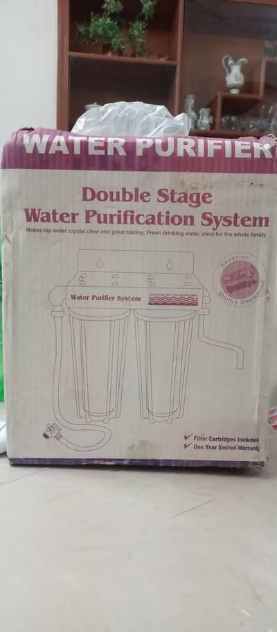 Double stage Water purification system