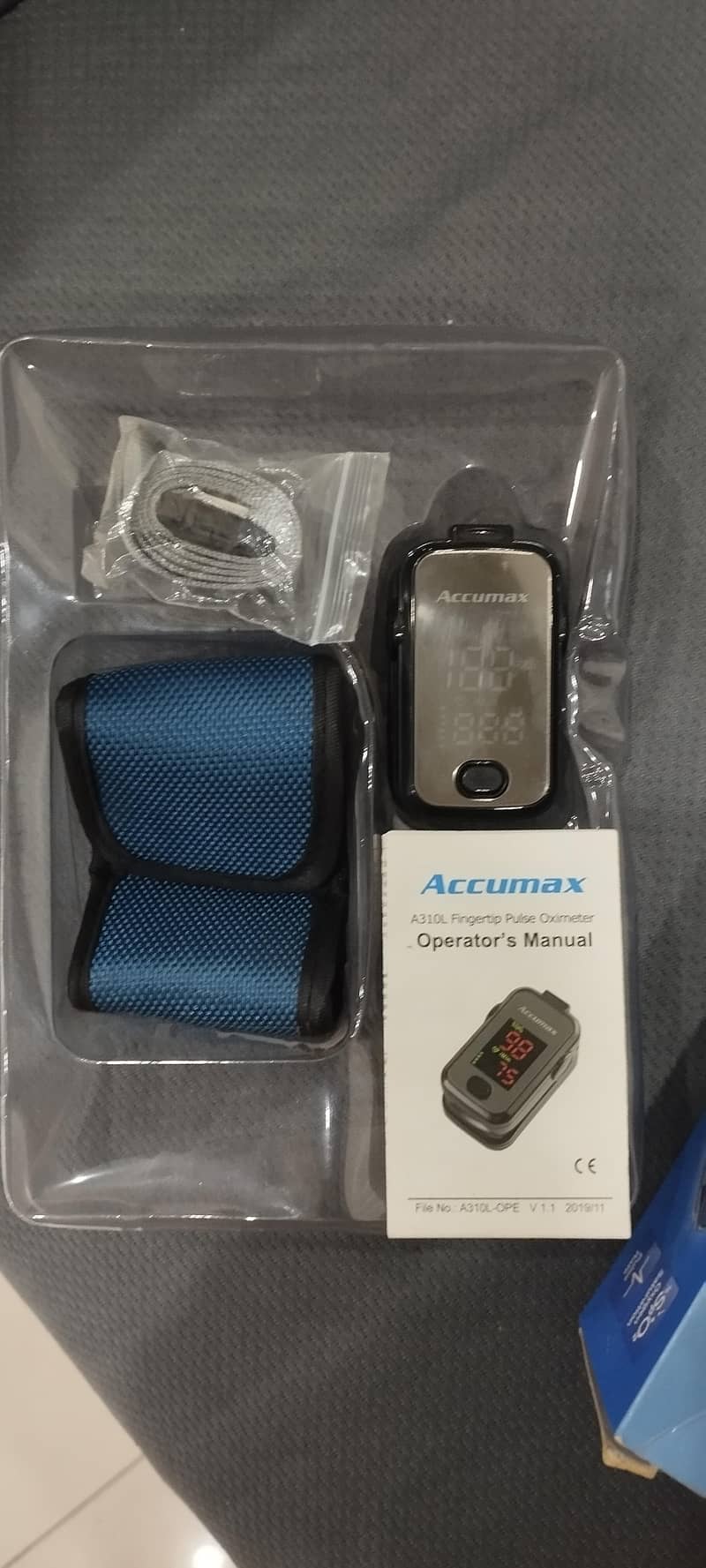 accumax pulse oximeter 0