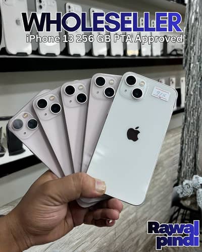 Apple iPhone 13 Pta Approved 256gb Fresh Quantity Available