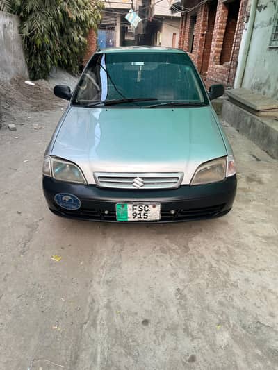 Suzuki Cultus 2004 silver color