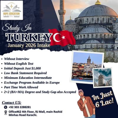 Masters in Turkey  Feb intake 2026