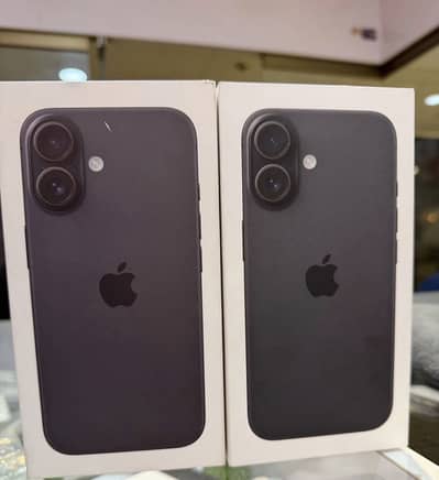 Iphone 16 , 128 Gb , Canada Jv ( phy + Esim ) black colour