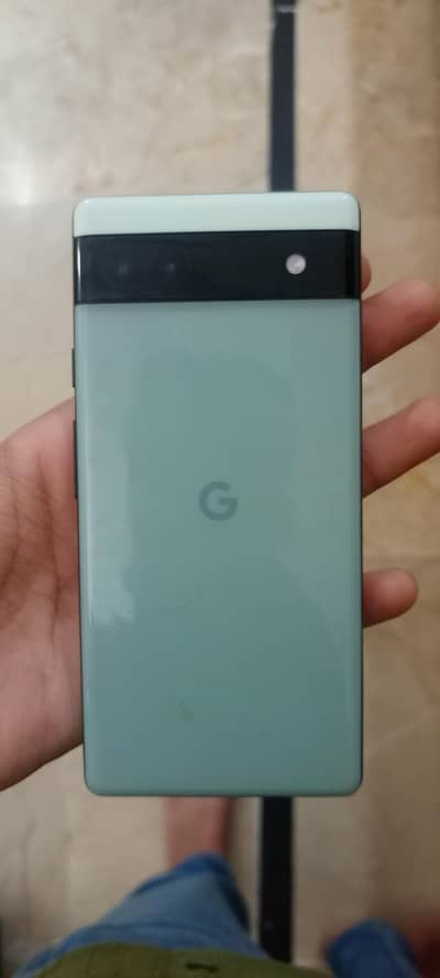 google pixel 6A . condition 10 by 9
