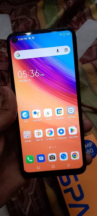 tecno spark 7 pro with box