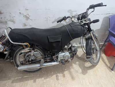 honda cd 70 2018 condition good 1 hand used