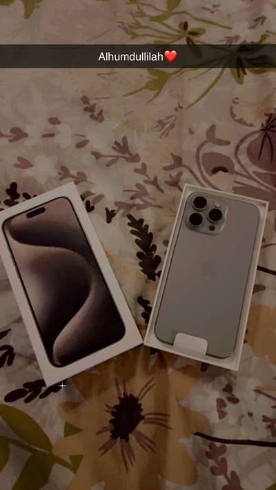 iPhone 15 pro pta approved