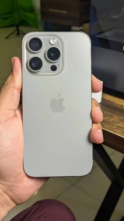 iPhone 15 Pro PTA Approved Natural Titanium