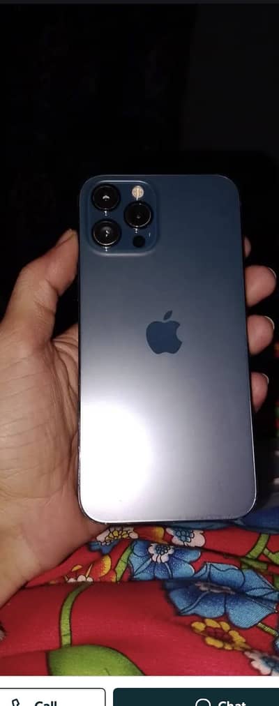 I phone 12 pro max 128 gb factory only back change baki 85 battery