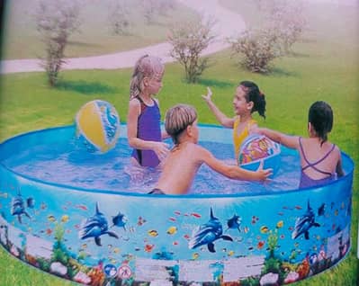 Large Family Portable Hard Plastice Swimming Pool 6 ""