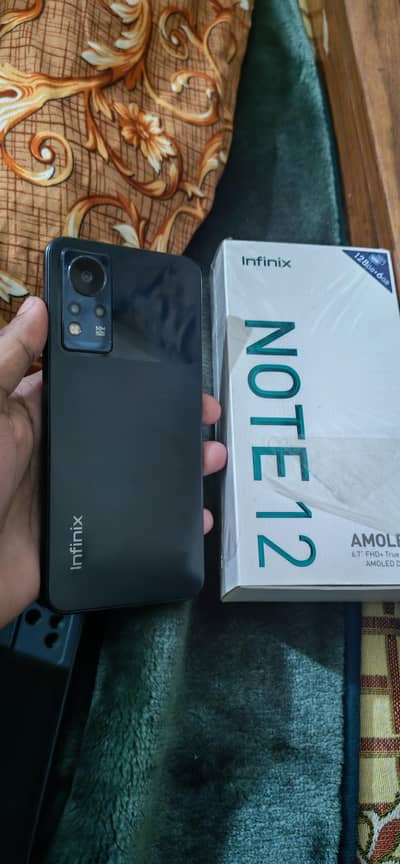 Infinix note 12 6/128 full box read add