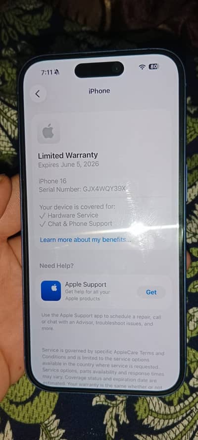 iPhone 16 Ultramarine