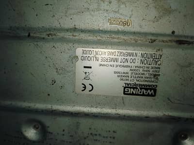 Commercial waffle maker