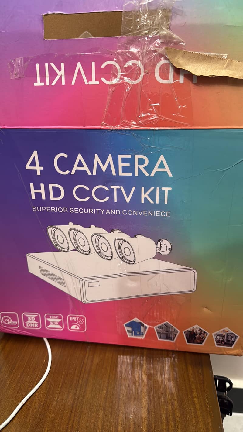 CCTV Camera + NVR 0