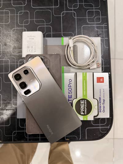 Infinix Note 50 Pro Complete Box