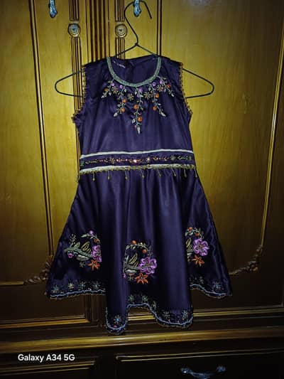 hand embroidered frok